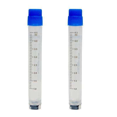 Cryogenic Vials Side & Bottom Barcoded-1.5/5.0 ml, External Thread, 25/Bag, 1000/Case