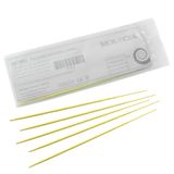 Biologix Inoculating Needles, Yellow, 25/Bag, 40Bags/Case