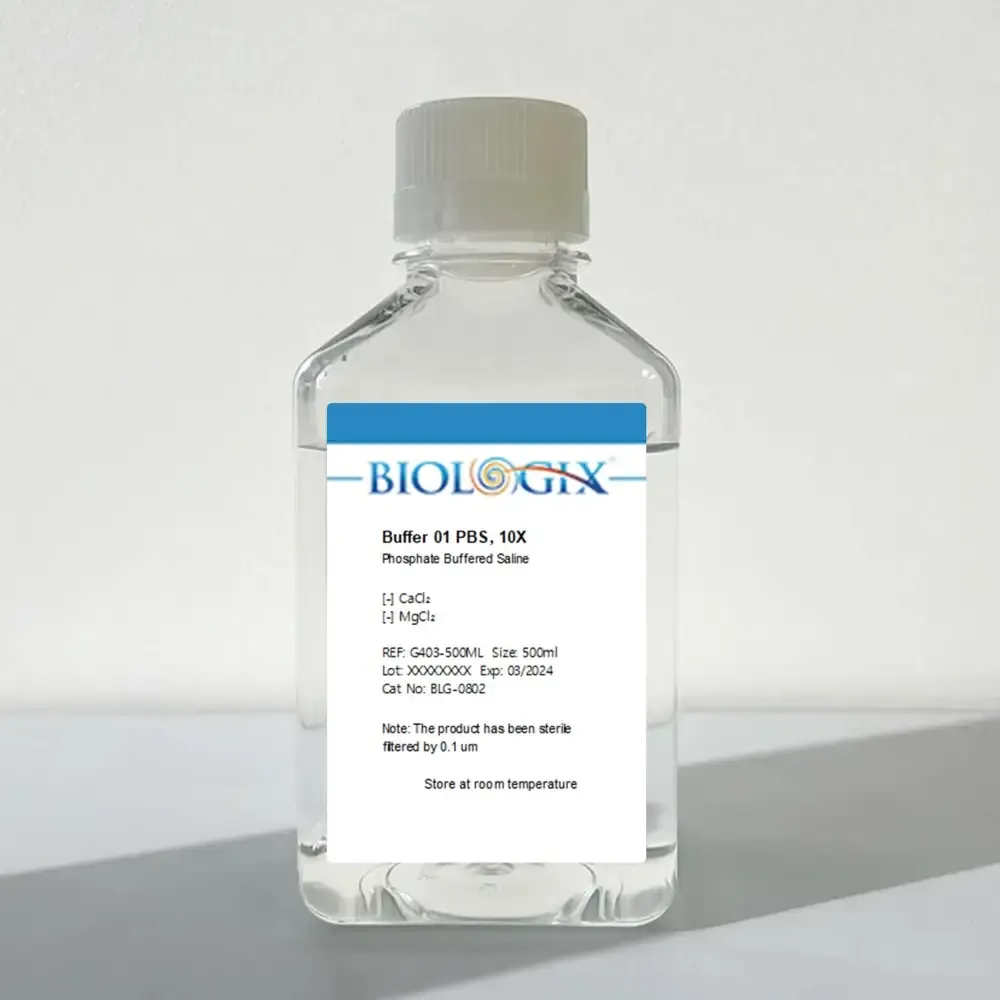 PBS, 10x, 500mL/1L, Capicity: 500mL