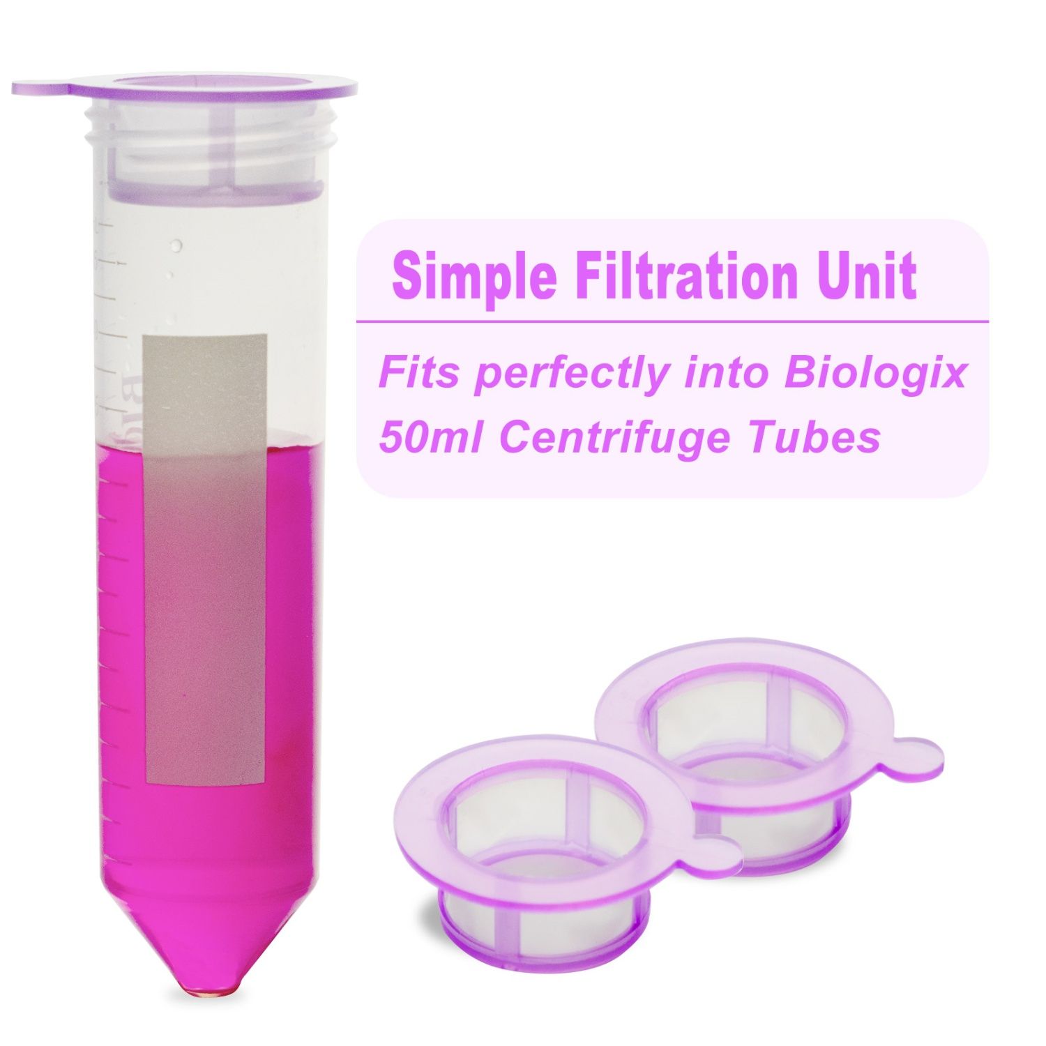 Cell Strainers | 40/70/100μm | Individual Package | Biologix® Cell Strainers | 40/70/100μm | Individual Package | Biologix®