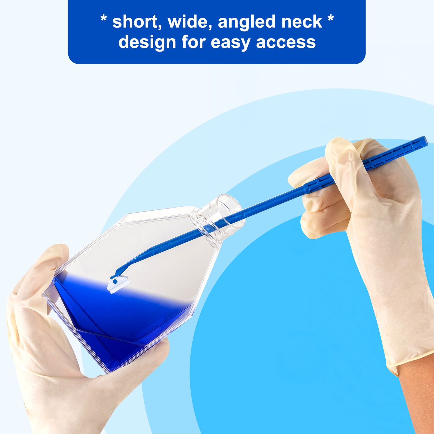 Cell Culture Flasks | Filter /Plug Cap | Sterile | Biologix®