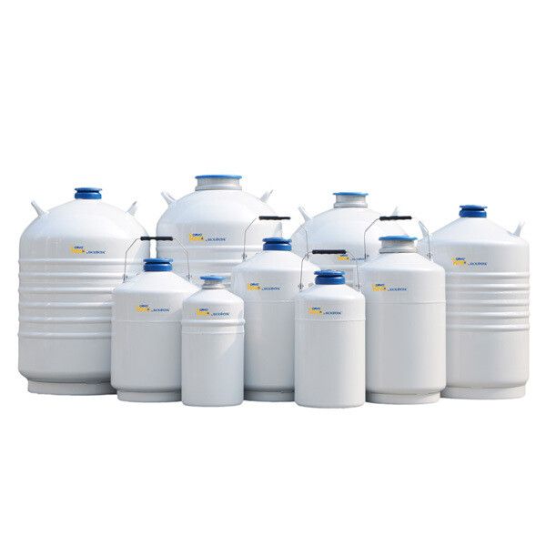 CryoKING® Liquid Nitrogen Tank Static Storage Series 31.5 L Include 6 canisters