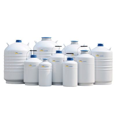 CryoKING® Liquid Nitrogen Tank Static Storage Series 31.5 L Include 6 canisters