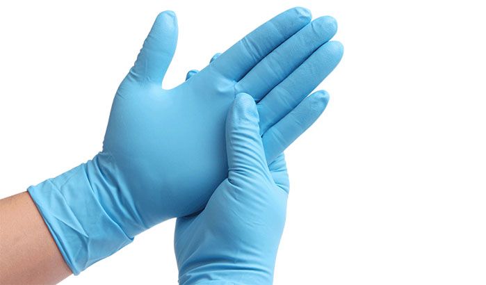 Synguard Nitrile Exam Gloves 100pcs/box, 10boxes/ctn