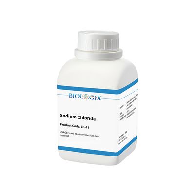 Biologix® Sodium Chloride, Injection Grade, Powder, 500g/Bottle, 10 Bottles/Case