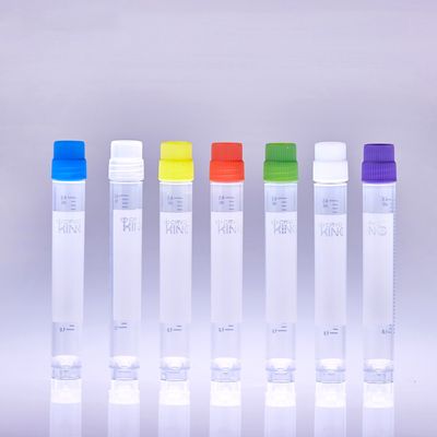 CryoKING®  Cryogenic Vials 5.0ml Plastic Cryogenic sample Tube (External, Non-Barcoded) 25/Bag, 500/Pack, 1000/Case