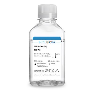 Biologix® SM ( Supermicro ) Buffer (2X), PH7.5, 500mL/Bottle, 10 Bottles/Case