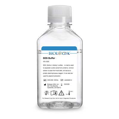 Biologix® SDS ( Sodium dodecyl sulfate ) Buffer, 500mL/ Bottle, 10 Bottles/Case