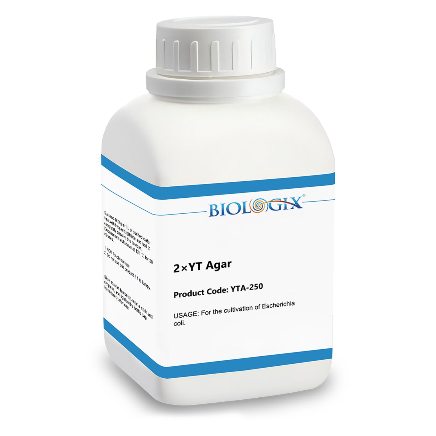 Biologix® 2×YT Agar Medium, 250g/Bottle
