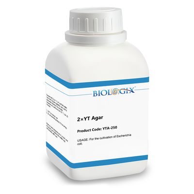 Biologix® 2×YT Agar Medium, 250g/Bottle, 10 Bottles/Case