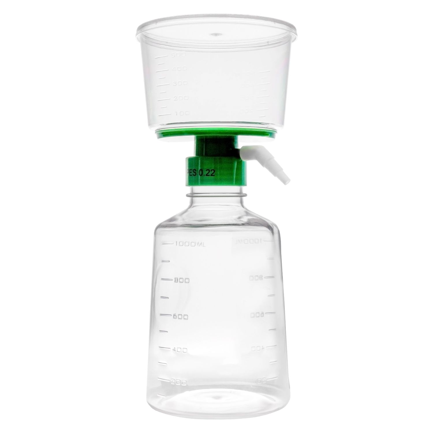 Vacuum Filtration Unit-Funnel, PES, Pore Size 0.22μm, Case of 12 - Biologix