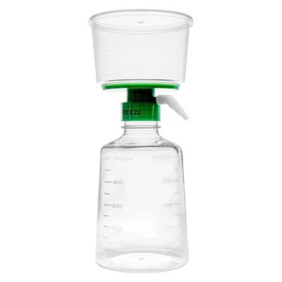Vacuum Filtration Unit-Funnel, PES, Pore Size 0.22μm, Case of 12 - Biologix