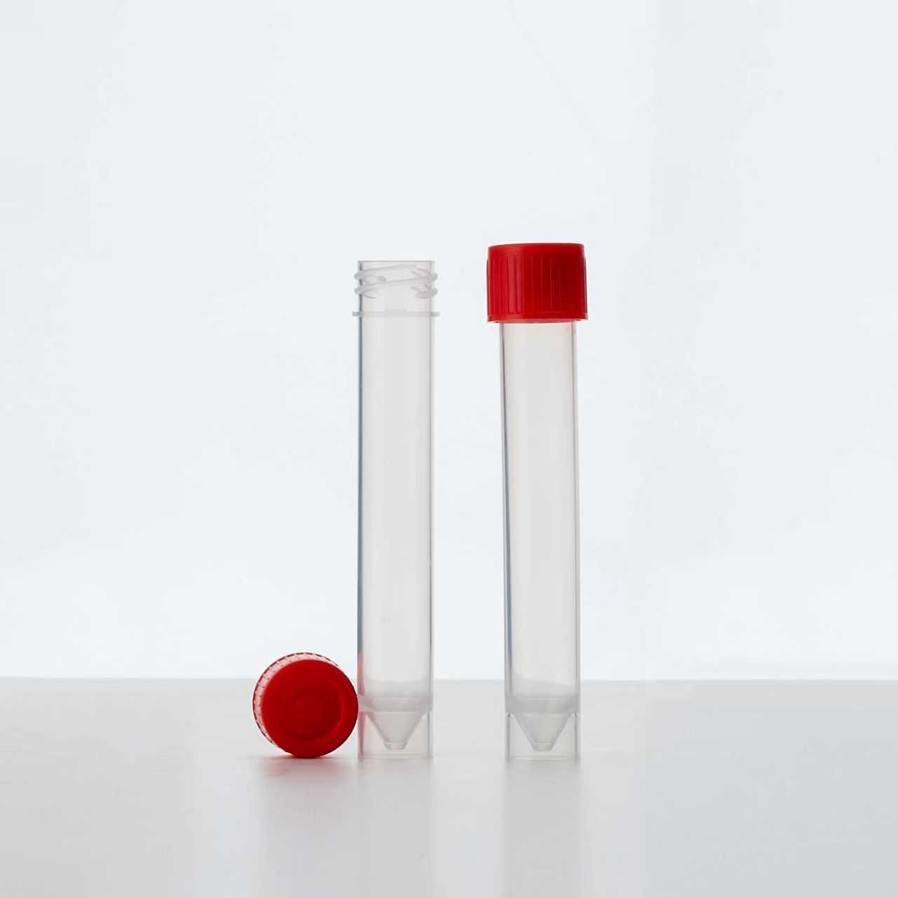 6mL Sample Collection Tubes with Caps, Sterile, 1000 Sets/Case-Biologix®