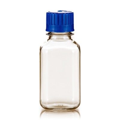 PETG Square Media Bottles