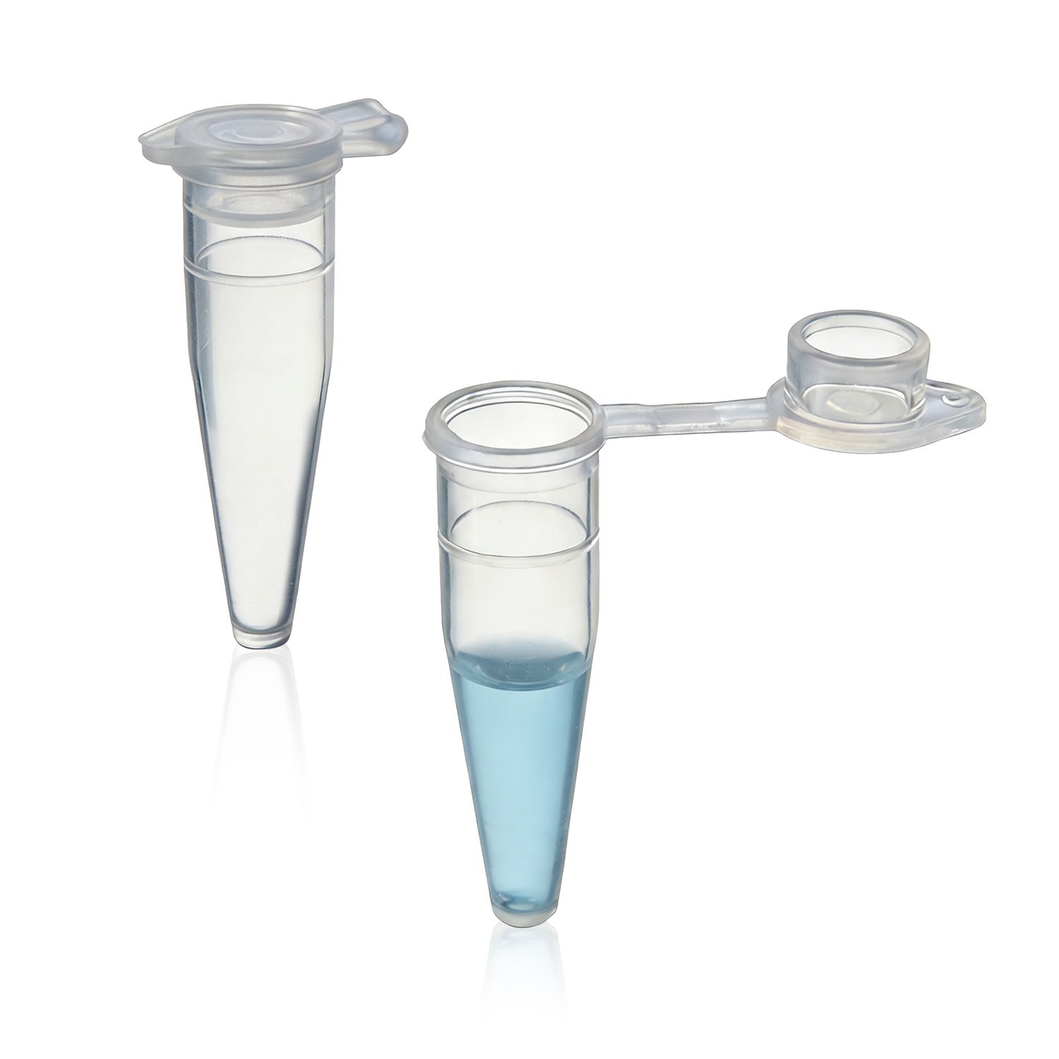 Biologix® PCR Single Tubes-0.2mL (Flat Cap), 1,000/Pack, 10 Packs/Case