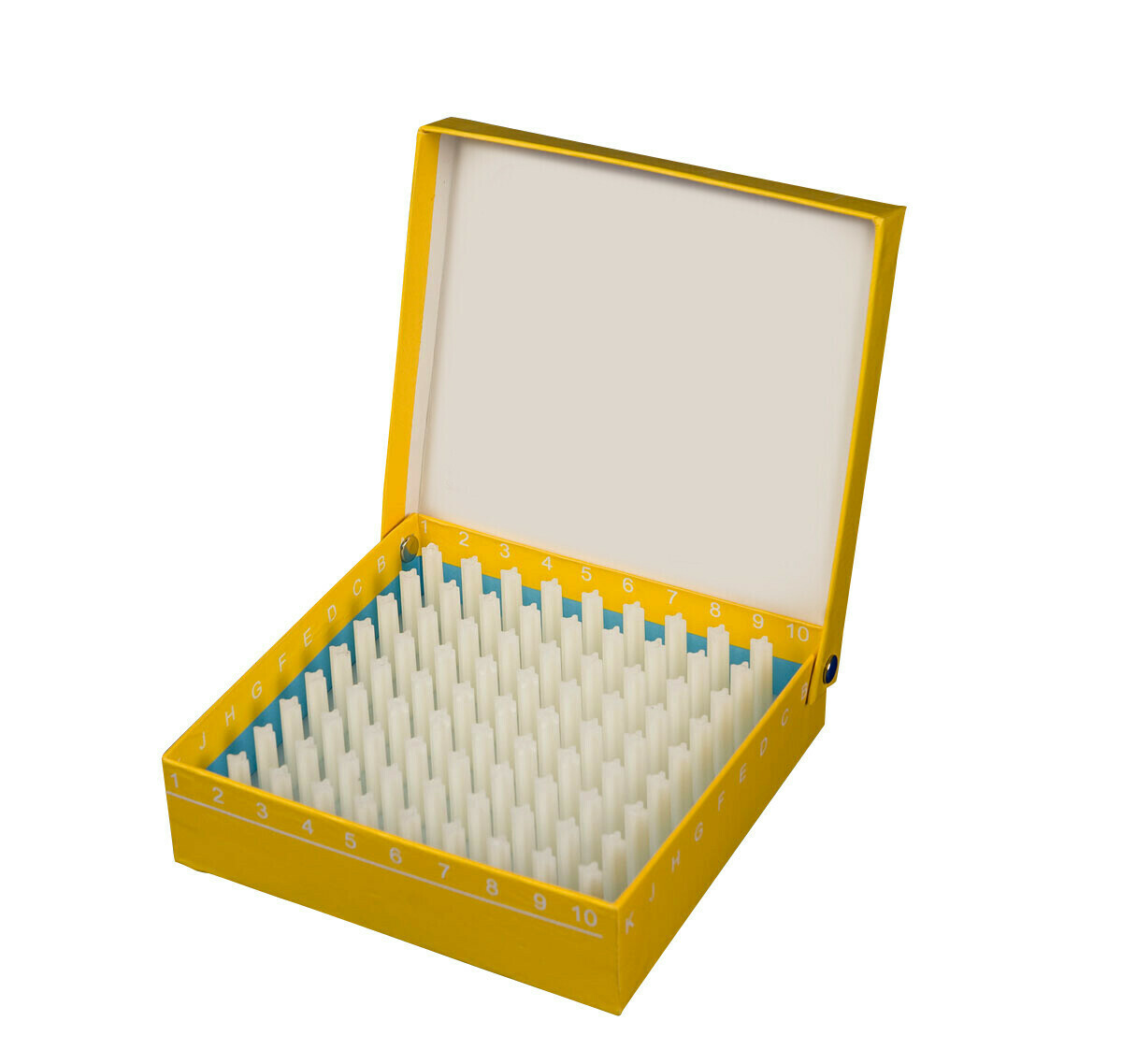 CryoKING® ID-Color™ 1-Inch Cardboard Freezer Boxes (100 well), Case of 20