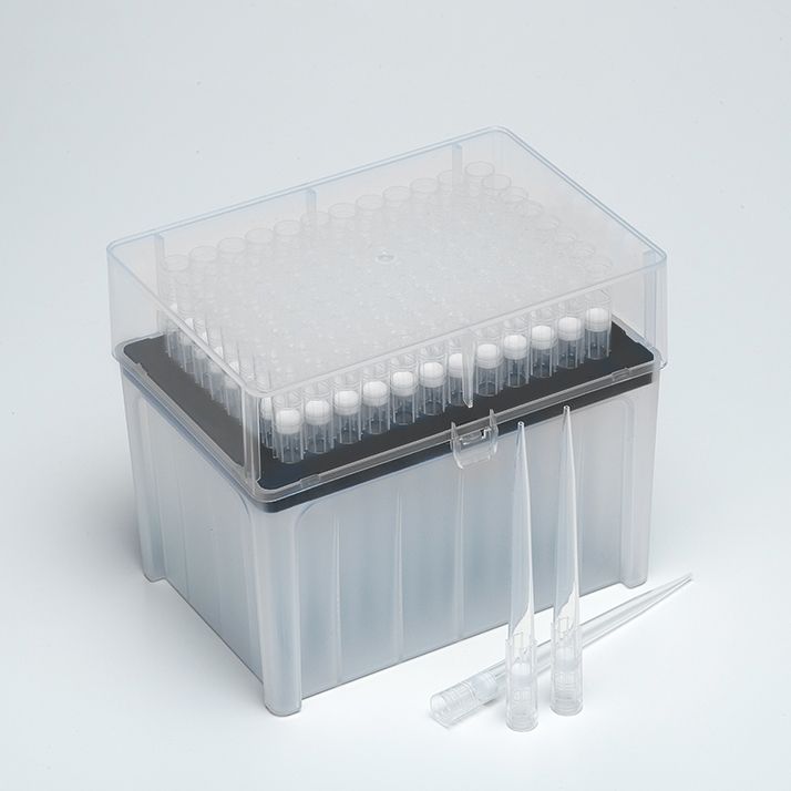 Filter Pipette Tips-1,000uL Extra-Long, Low Retention (50 Racks/Case)