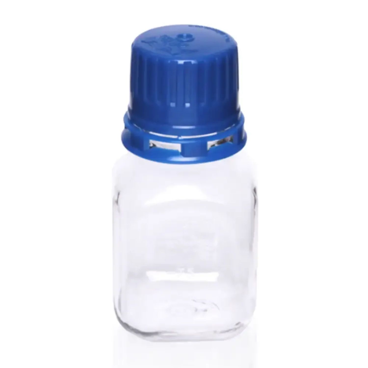 Square PETG Media Bottles with Closure