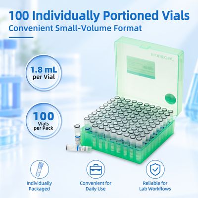 Ultra Pure Water, Molecular Biology Grade, PCR/RT-PCR Certified, Nuclease-Free Water, 100 x 1.8 ml/Pack