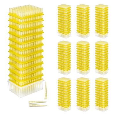 Biologix® 200μl Refill Pipette Tips, Refill Pack, sterile, 96 Tips/Rack, 12 Racks/Unit, 10 Units/Case
