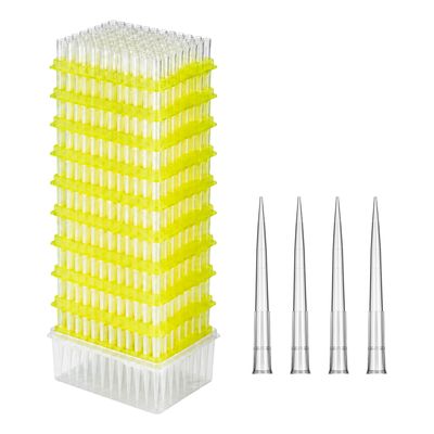 Biologix® 300μl Refill Pipette Tips, Universal Fit Tips, Refill Pack, Sterile, 96 Tips/Rack, 10 Racks/Unit, 10 Units/Case