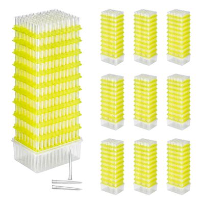 Biologix® 300μl Refill Pipette Tips, Universal Fit Tips, Refill Pack, Sterile, 96 Tips/Rack, 10 Racks/Unit, 10 Units/Case
