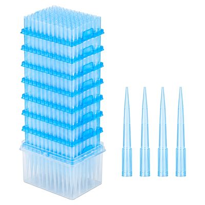 Biologix® 1000μl Refill Pipette Tips, universal fit tips, refill pack, sterile, 96 Tips/Rack, 8 Racks/Unit, 10 Units/Case