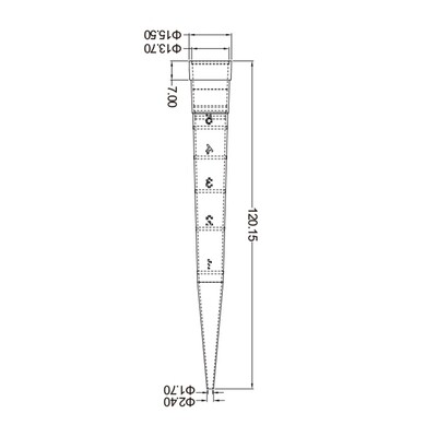 5000uL Universal Laboratory Pipette Tips