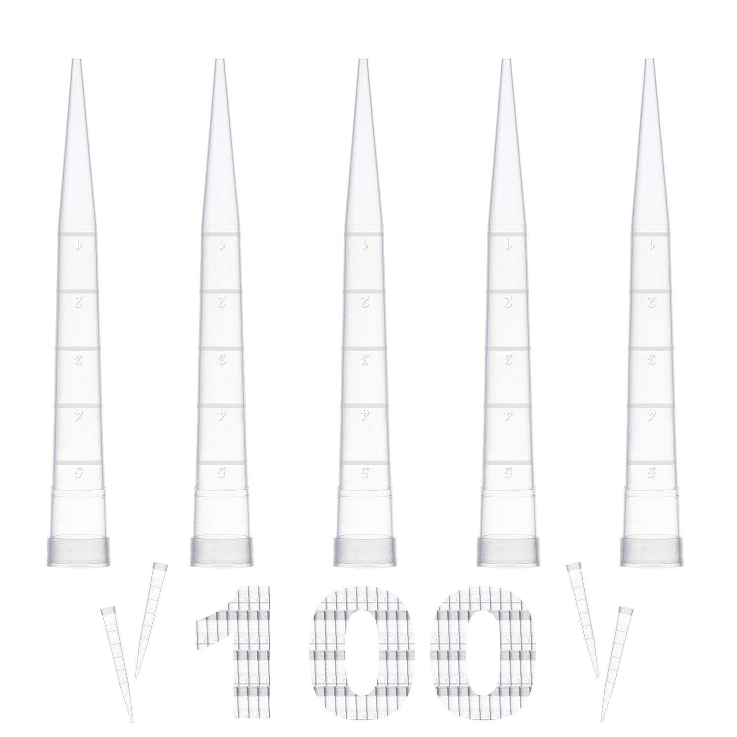 5000 UL/5mL Laboratory Universal Plastic Liquid Pipettor Tips