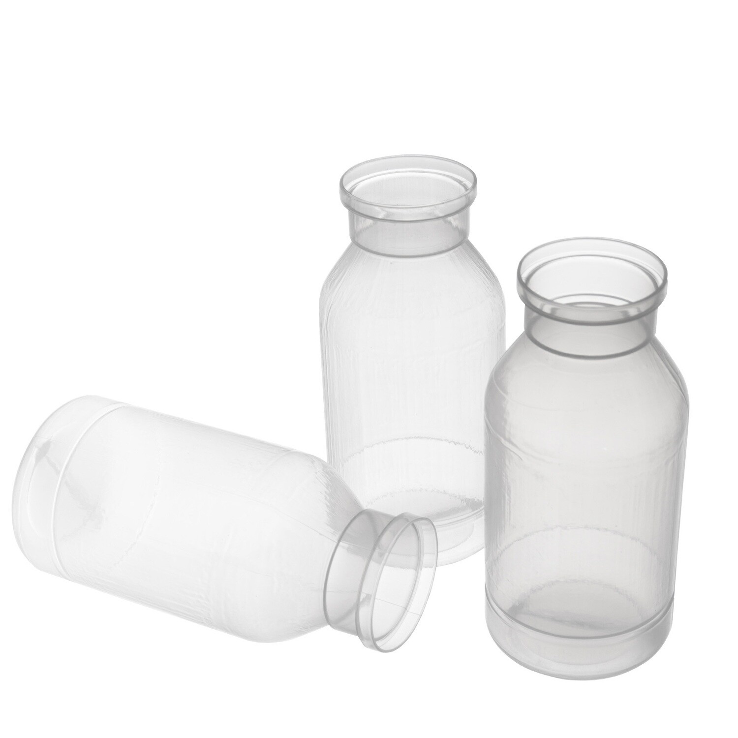 Drosophila Bottles, 8oz (227ml), Round Bottom, Bulk Package, 100 Pcs/Case, Mterial: PP