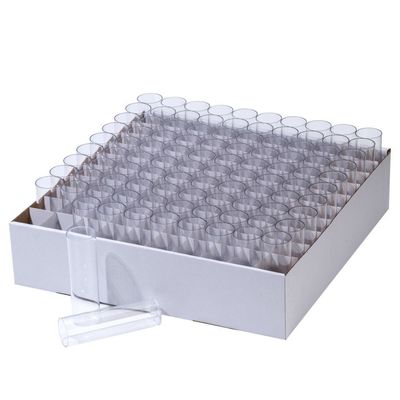 Biologix Drosophila Vials, K-Resin, Bulk/Tray Package, 500 Pcs/Case