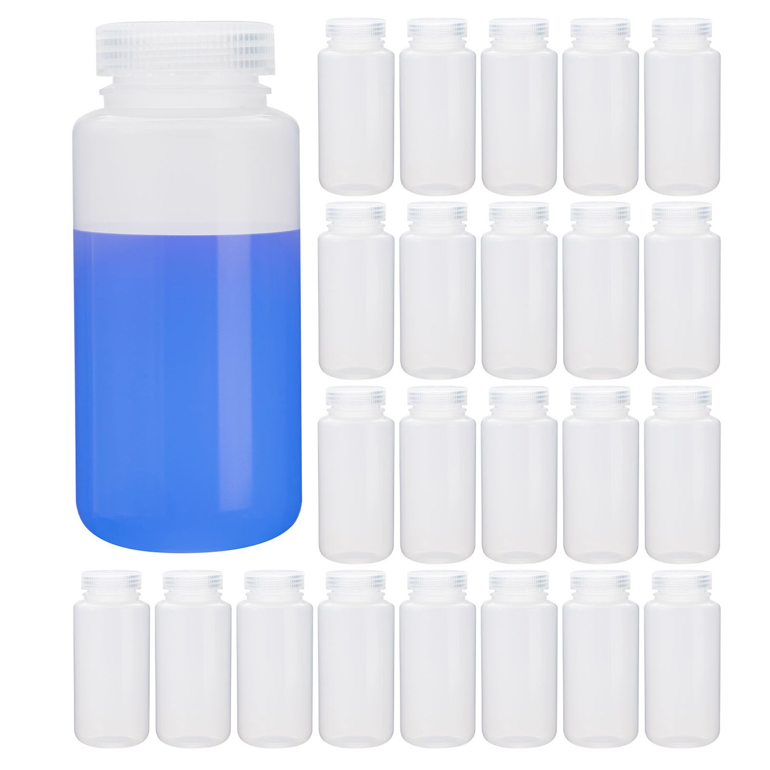 Biologix® 250ml PP Wide-Mouth Regent Bottles, Sterile, Clear, Autoclavable