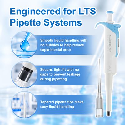 Biologix LTS Pipette Tips-20ul/200ul/1000ul, Sterile, Non-Filtered,  96 Tips/Rack, 10 Racks/Pack, 50 Racks/Case