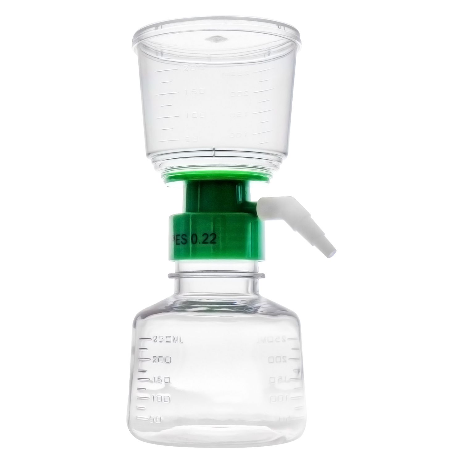 Biologix® Vacuum Filtration Unit, PES, Pore Size 0.22μm, 250mL, Case of 12