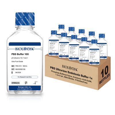 Biologix® PBS Buffer (10×), pH7.4, Sterile, 500mL/ Bottle