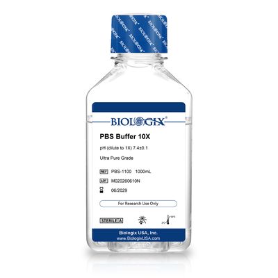 Biologix® PBS Buffer (10×), pH7.4, Sterile, 1000mL/ Bottle