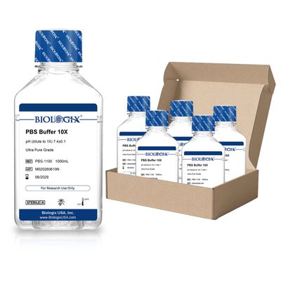 Biologix® PBS Buffer (10×), pH7.4, Sterile, 1000mL/ Bottle