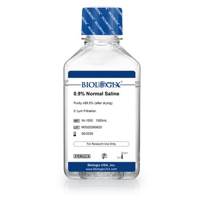 Biologix® 0.9% Normal Saline Solution, 1000mL/Bottle