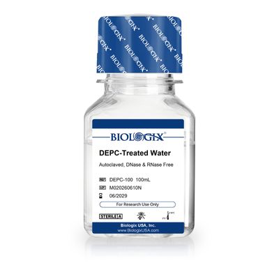 Biologix® DEPC-Treated Water ( DNase, RNase free ), Sterile, 100mL/ Bottle