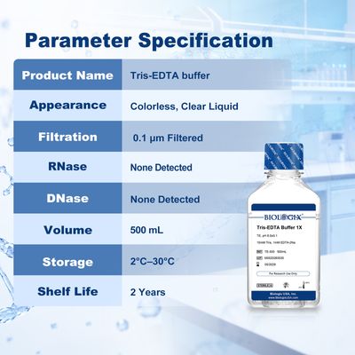 Biologix® Tris-EDTA Buffer( 1× ),  pH8.0, 500mL/ Bottle