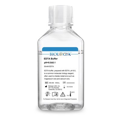 Biologix® EDTA Buffer, PH8.0, 500mL/ Bottle
