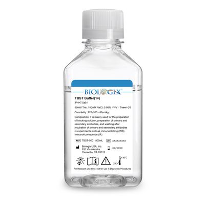 Biologix® TBST Buffer (1×), PH7.4, 500mL/Bottle