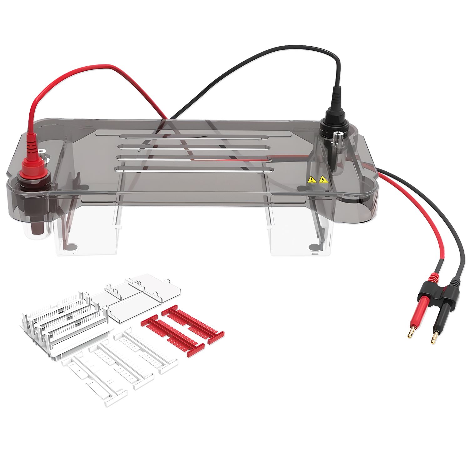 Biologix® Multi-function Horizontal Electrophoresis Tank, 7 Sample Combs Included