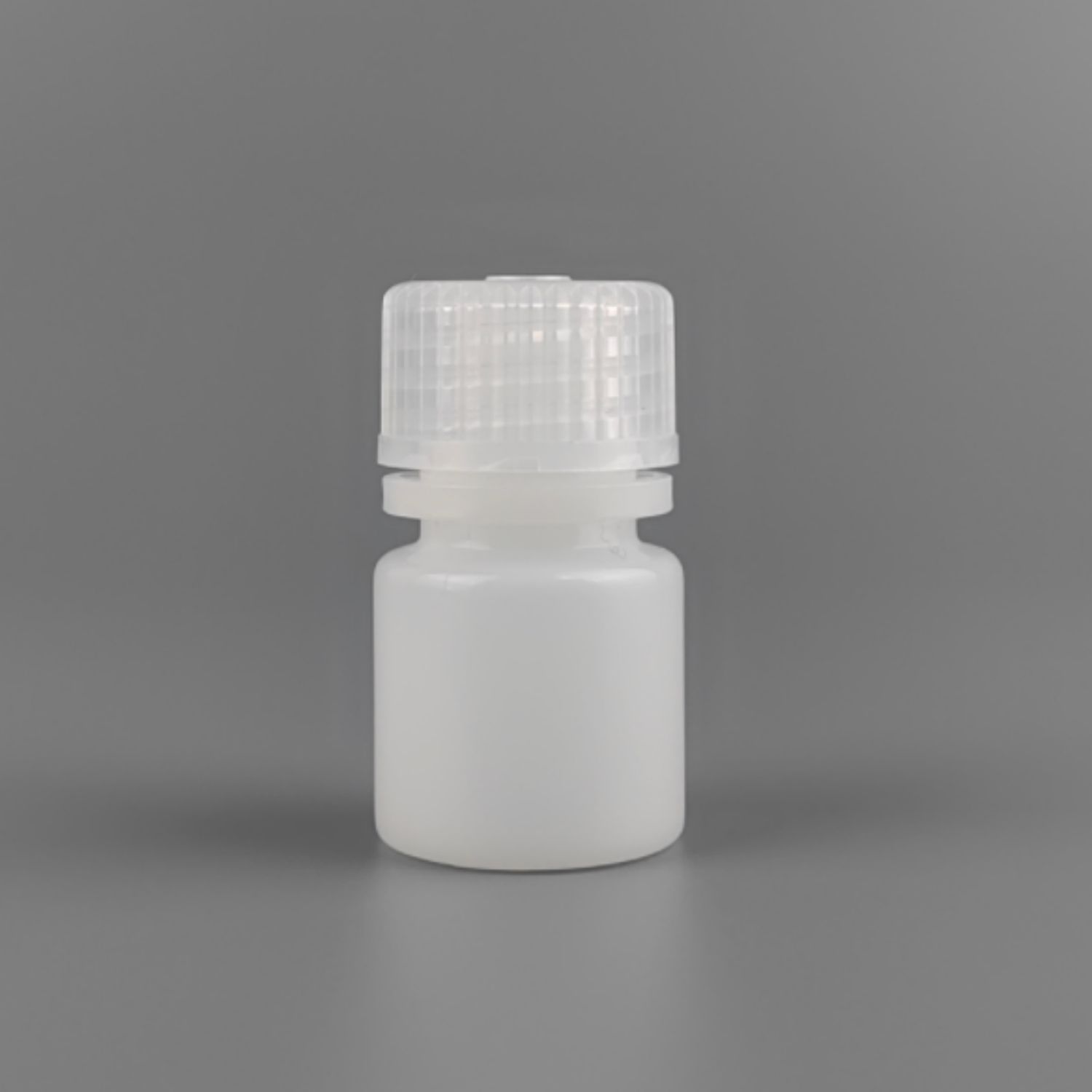 Biologix 8 mL Reagent Bottles, Natural, Narrow Mouth, HDPE Material, 100/Bag, 10 Bags / Case
