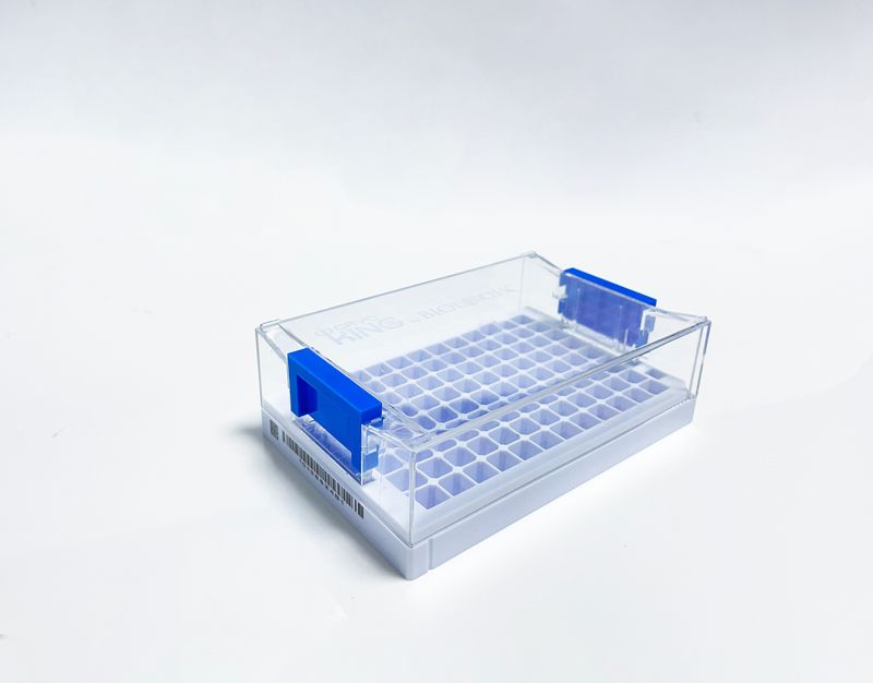 Biobank Rack CryoKING® SBS Format Racks, available for 0.75ml external vials, 96 ...