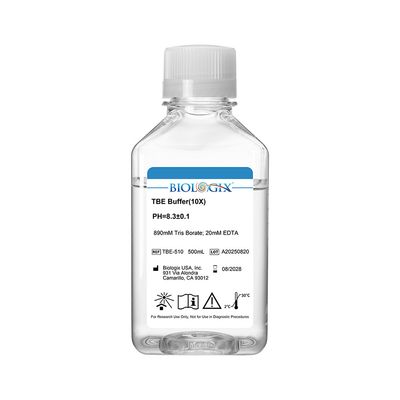 Biologix® TBE buffer（10×）,PH8.3±0.1,500mL/ Bottle, 10 Bottles/Case