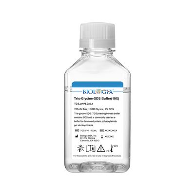 Biologix® Tris-glycine-SDS (TGS) Electrophoresis Buffer (10×), pH8.3, 500mL/Bottle