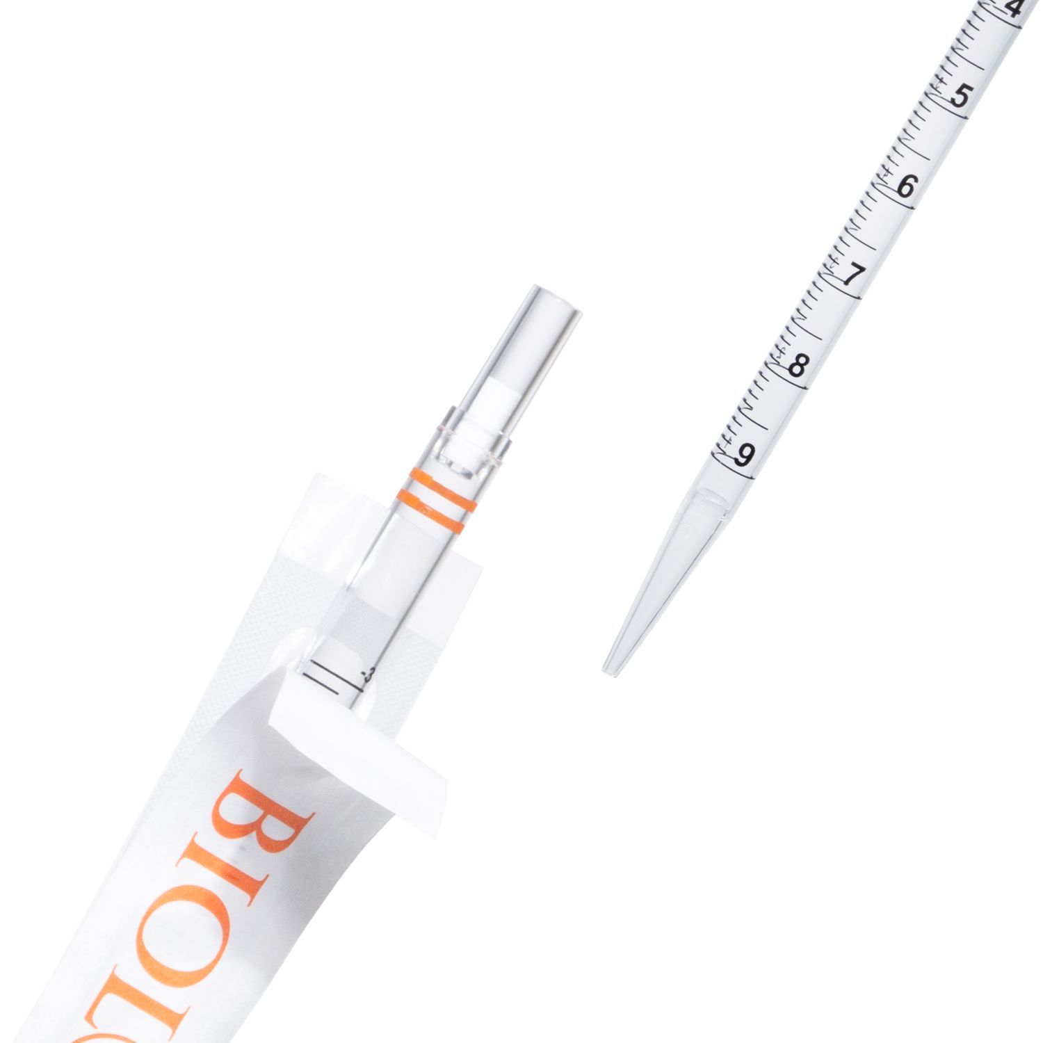 Biologix® Sterile Serological Pipettes, 10mL, 1/Bag,100 Bags/Pack,4 Packs/Case