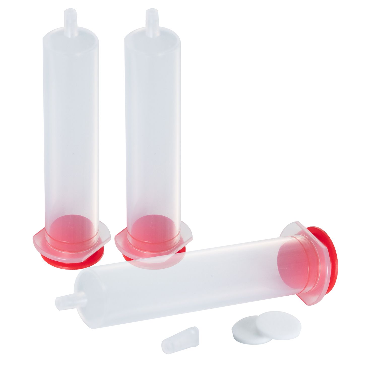 Biologix® Empty AC Columns, Including Empty Column Tube, Upper and Lower Lids, Upper and Lower Hydrophilic Frit Plates, 100 Sets/Pack