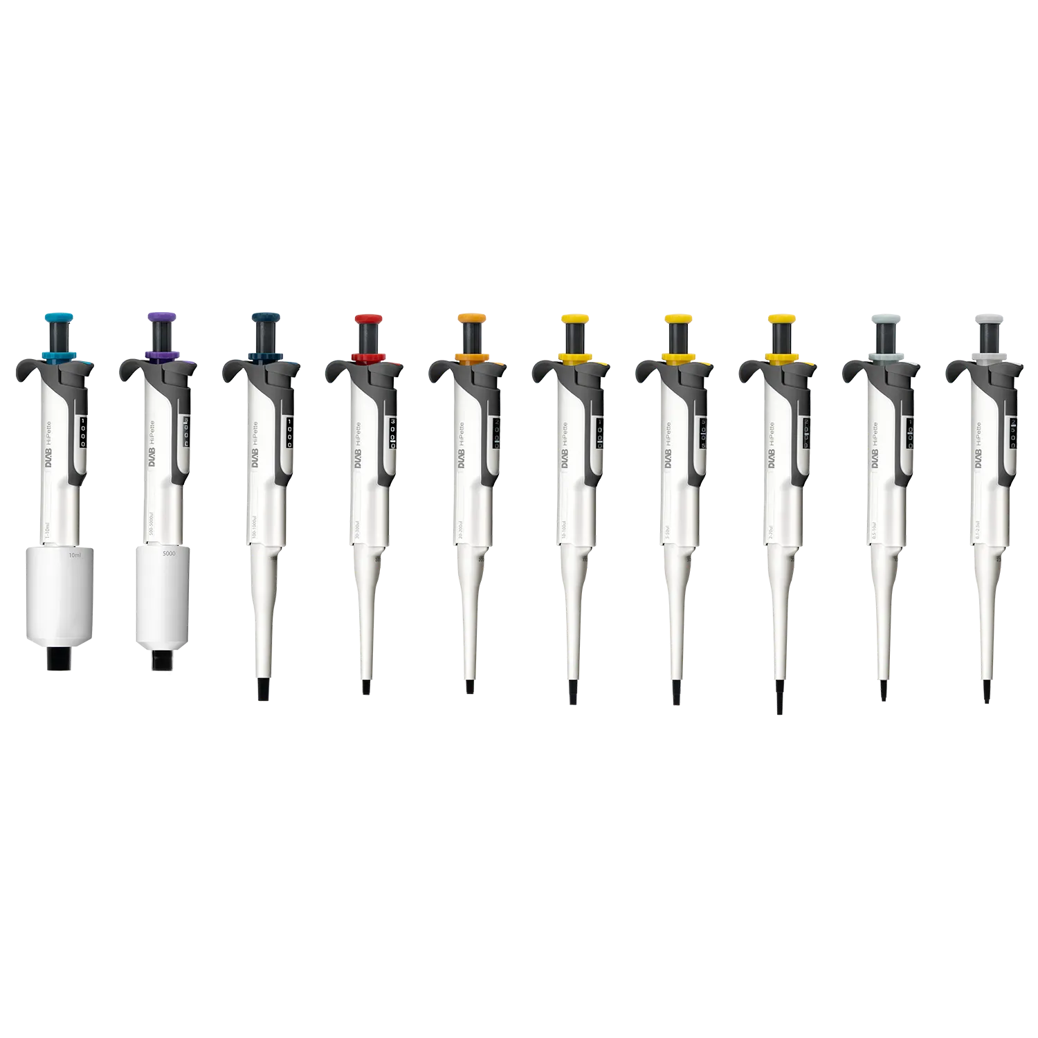 HiPette Colorful Fully Autoclavable Mechanical Pipette